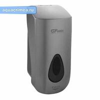 Дозатор для жидкого мыла,универсальный пластиковый, СЕРЫЙ,большой,с глазком-капля,1000 мл